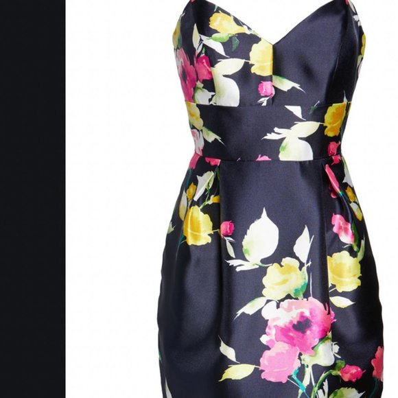 NWT Eliza J Floral boho Cocktail summer dress - Picture 9 of 16